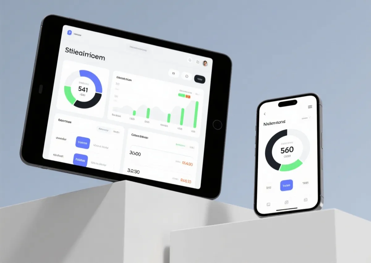 实时比分与数据中心示意图